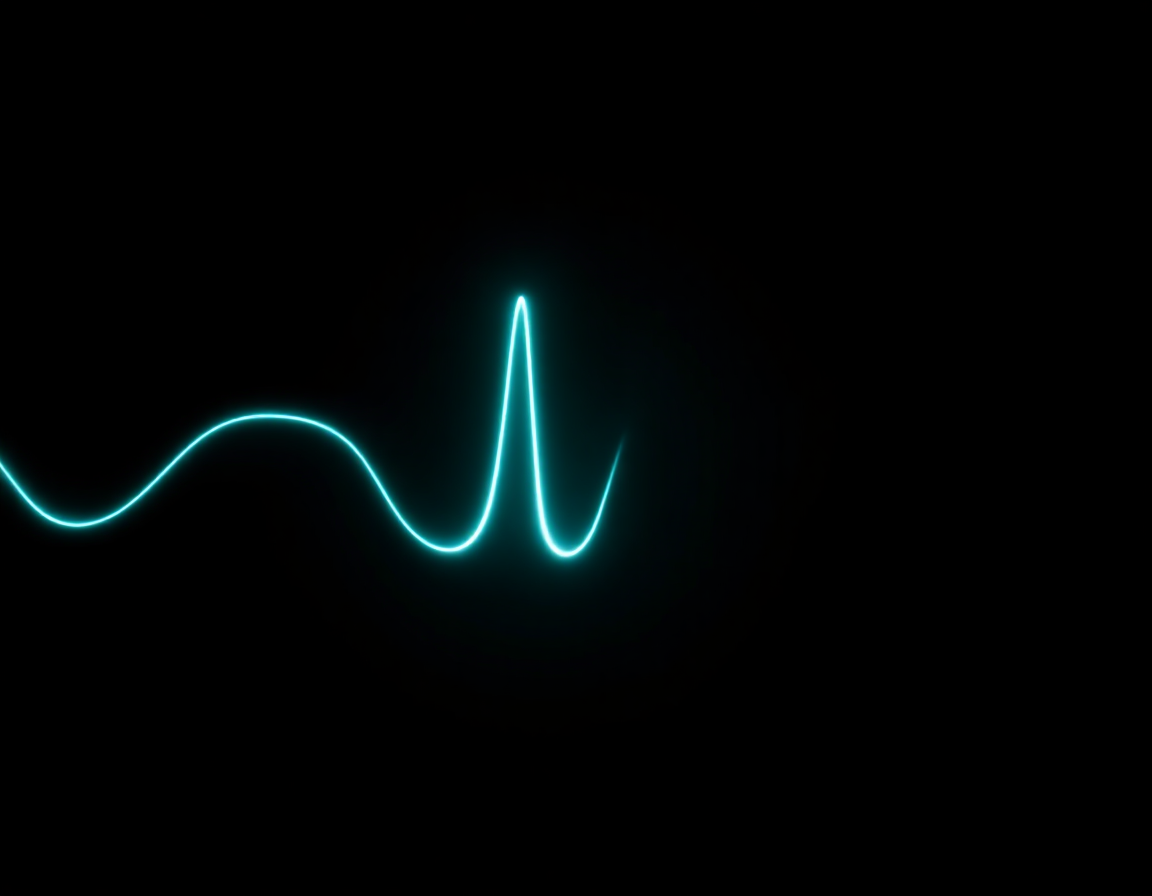 Abstract visualization representing anomaly detection