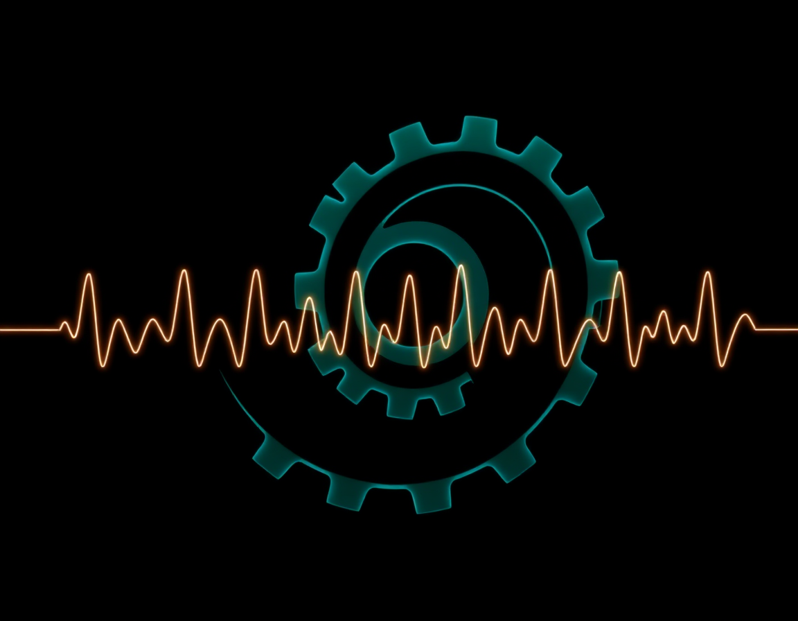Abstract visualization representing predictive maintenance