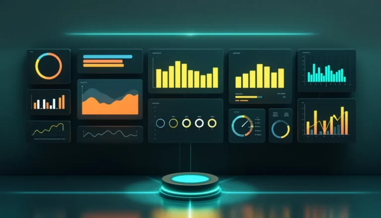 Palantir Foundry dashboards and charts connected to a single data core