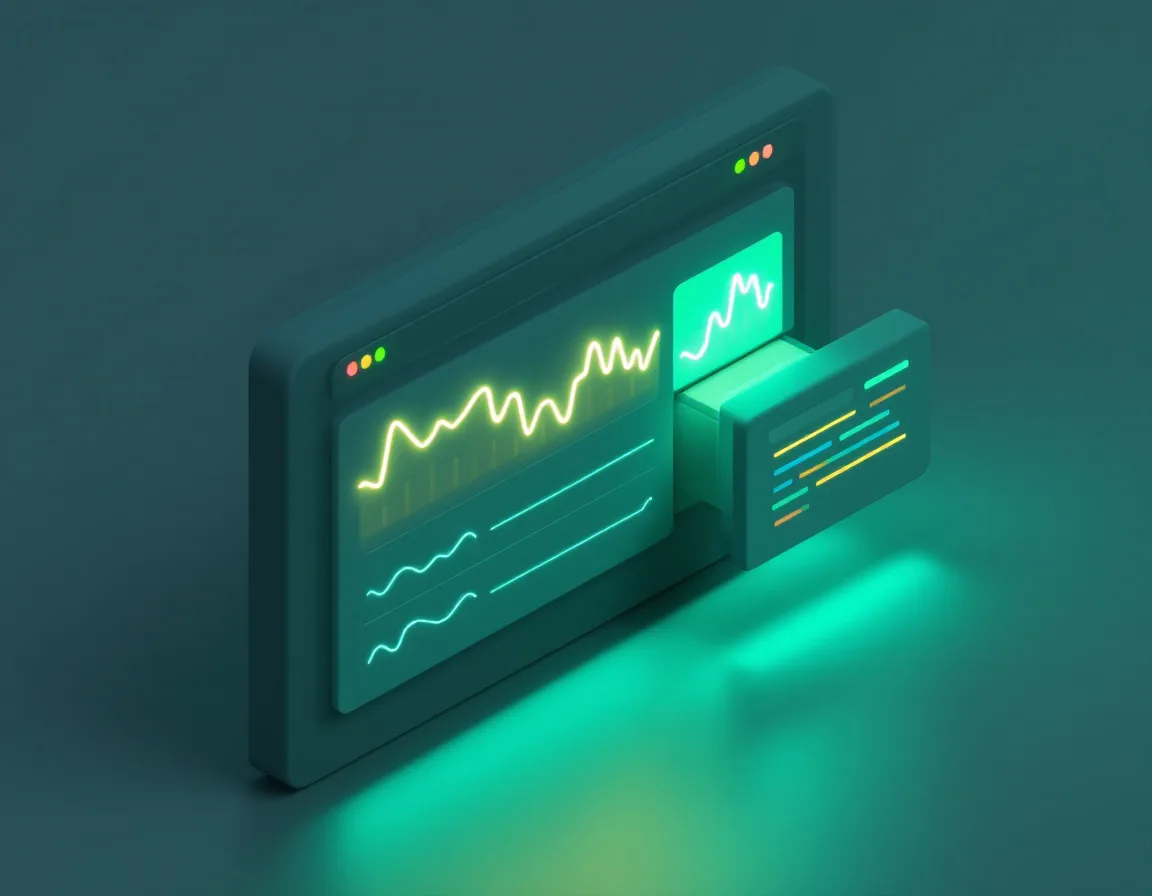 Quiver time series dashboard embedded as a module inside a Workshop app