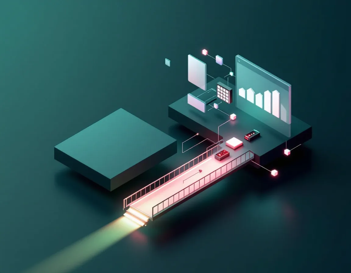 Fabric as an analytics lake with dashboards beside Palantir Foundry as a network of objects with actions