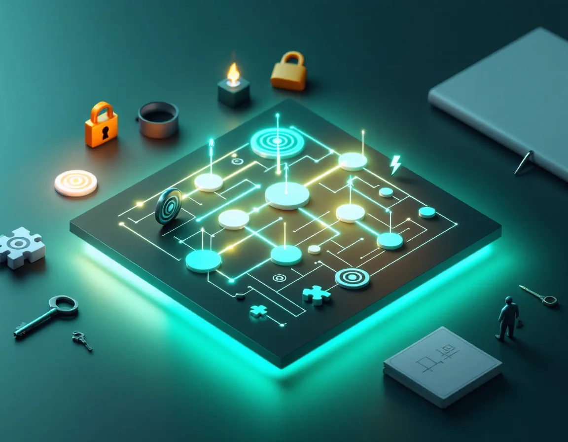 Ontology design checklist symbols for decisions, primary keys, owners, interfaces, actions, and permanent naming